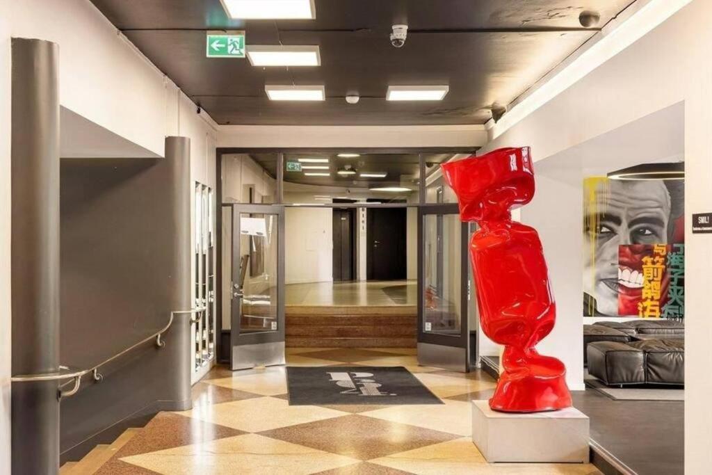 Praktisk 1-Roms Leilighet Oslo Buitenkant foto